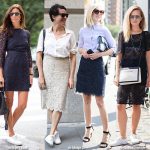 How to Wear | Lace Skirts & Dresses - Blue is in Fashion this Ye