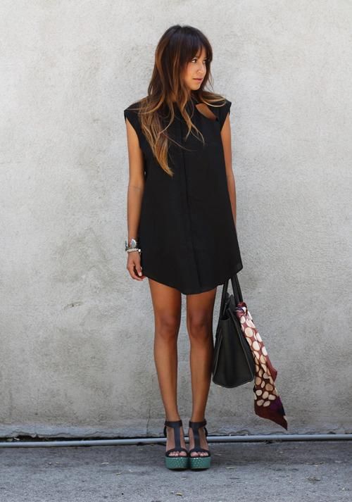 Black Shift Dress sincerely jules is so on point all the time .