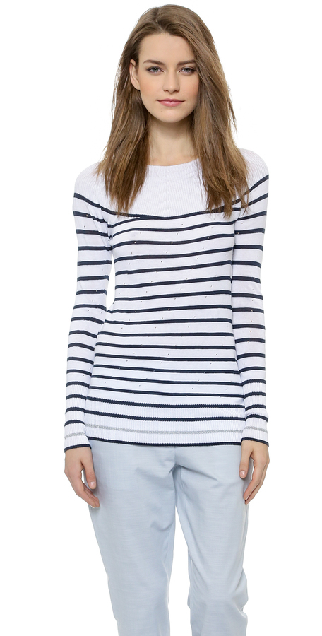 Mpatmos French Stripe Boat Neck Sweater, $325 | shopbop.com .