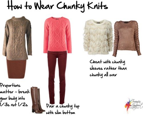 How to Wear a Chunky Knit Sweat
