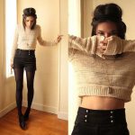 20 Style Tips On How To Wear Crop Tops In The Winter | Wear crop .