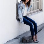 How to Wear Embroidered Denim Jacket: 15 Stylish Outfits - FMag.c
