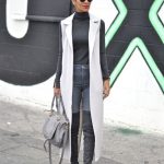 20 Style Tips On How To Wear Grey Boots | Grey outfit, Long vest .
