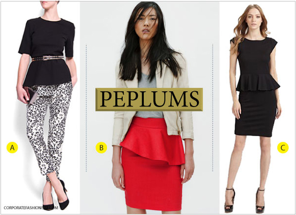 The (Hidden) Power Of The Peplum - Corporate Fashionis