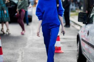 How to Wear Royal Blue Sweater: 15 Attractive Outfit Ideas for .