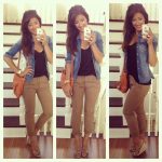 Discover and Share Outfit Ideas from MissPool | Khaki pants women .