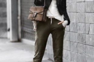 42 Stylish Womens Jogger Outfits Ideas For Winter | Sporty outfits .