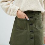 5+ Charming fall skirt | Fashion, Khaki skirt outfi
