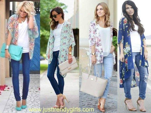 kimono cardigan styling ideas – Just Trendy Gir