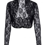 Plain Lace Shrug Cropped Womens Cardigan in 2020 | Women, Capes .