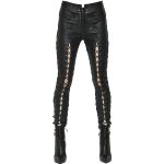 Unravel Women Skinny Lace-up Stretch Leather Pants ($2,495 .