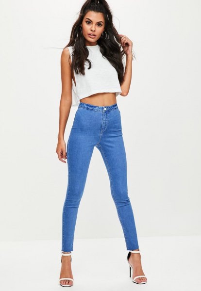 Lean High Waisted Skinny Jeans
  Outfit Ideas for Ladies