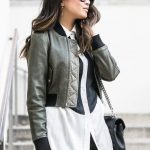 Leather Bomber Jacket Outfits For Women – 26 Styling Ideas .