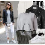 Leather Jacket Outfit Ideas For Women Over 40 2017 | Leather .