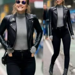 5 Best Leather Jacket Outfit Ideas to Copy Now | Best leather jacke