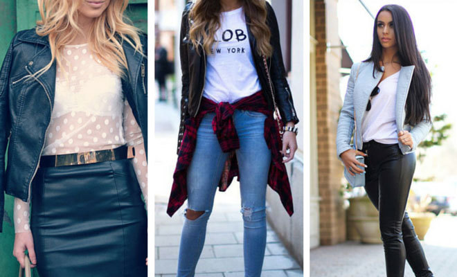 Leather Jacket Outfit Ideas
  for Ladies