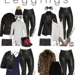 Plus Size Faux Leather Leggings Outfit Ideas – Part 2 | Leather .