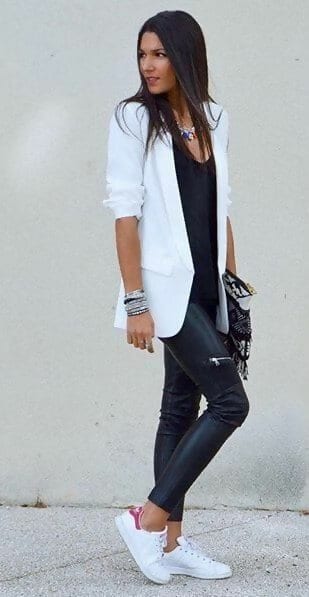 43 Leather Leggings Outfits That Will Make You Look Amazi