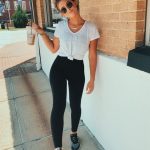 RENNegade Black Leggings | Sporty outfits, Black leggings outfit .