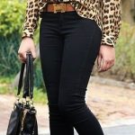 Leopard Top, Skinny Jeans & Sandals ❤︎ #streetstyle | Fashion .