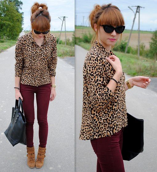 Leopard Print Top Outfits