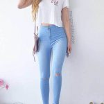 24 Cute Outfits with Blue Jeans for Denim Addicts - Outfit Styl