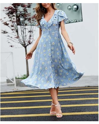 Don't Miss Sales on Reborn Collection Women's Casual Dresses Light .