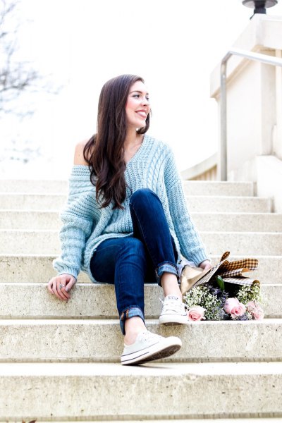 How to Style Light Blue Sweater: Cozy & Refreshing Outfits for .