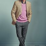Men's outfit ideas - Luxury linen jacket for a business casual .