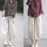 Amazon.com: harem linen pants/women: Handma