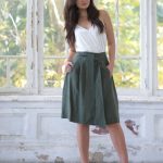 Linen Skirt 30 colors, Summer skirt, Linen Midi skirt, Linen .