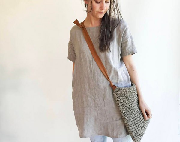 Linen Tunic Top Outfit Ideas for Women