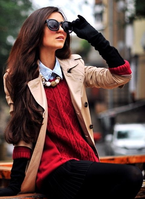 Gloves Styles for Women + Outfit Ideas 2020 | FashionTasty.c