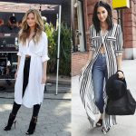 12 Amazing Ways on How to Wear Long Shirts for Women - FMag.c