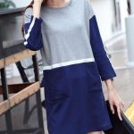 13 Beautiful Long Sleeve T Shirt Dress Outfit Ideas - FMag.c