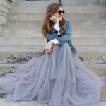 How to Wear Long Tulle Skirt: 15 Refreshing & Breezy Outfit Ideas .