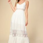 Kaia White Lace Sleeveless Maxi Dress | White dress summer, White .