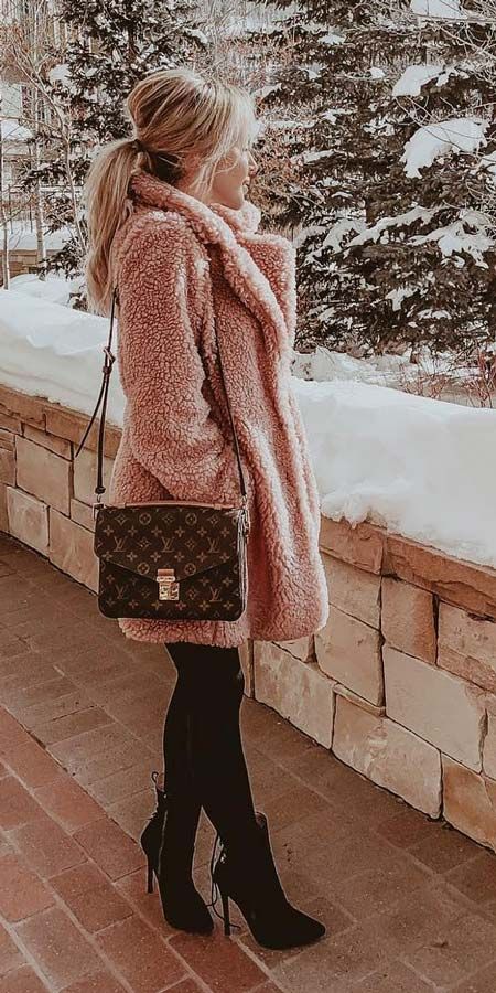 25 Chic Fur Coat Outfits Ideas To Look Extremely Adorable | Fur .