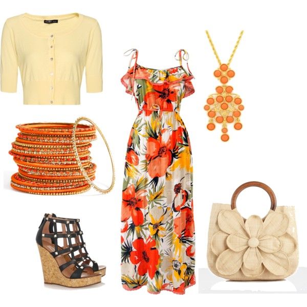 Luau Dress Playful Outfit
  Ideas for Ladies