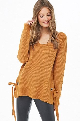 Vented Marled Knit Sweater | Sweaters, Fashion, Latest tren