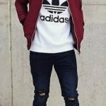 How to Wear a Burgundy Bomber Jacket For Men (50 looks & outfits .
