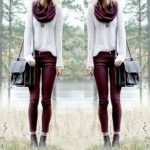 How to rock the maroon boots | | Just Trendy Gir