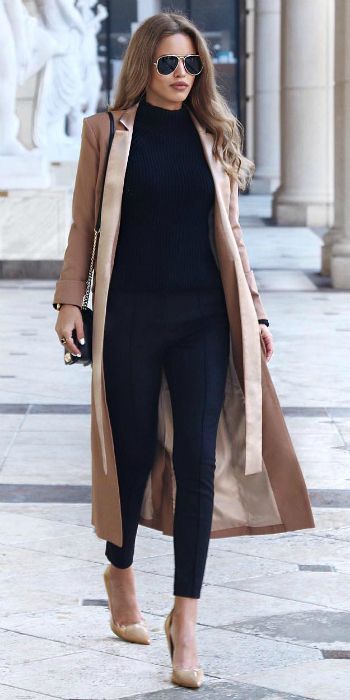 The Maxi Coat/Long Coat Trend That You Will Be Wearing In Autumn .
