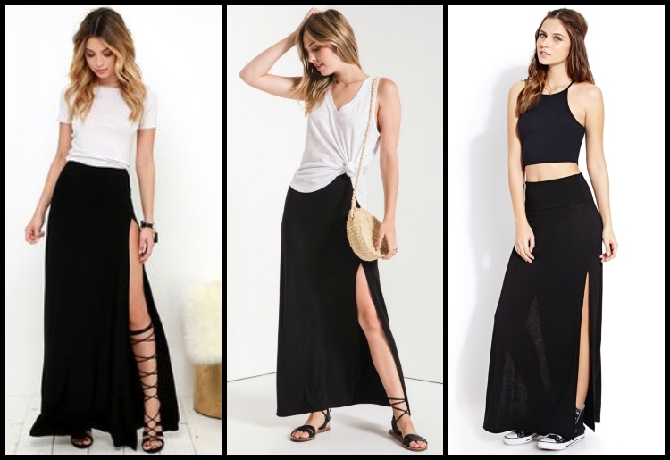 How To Wear A Maxi Skirt - 15 Different Outfit Ide