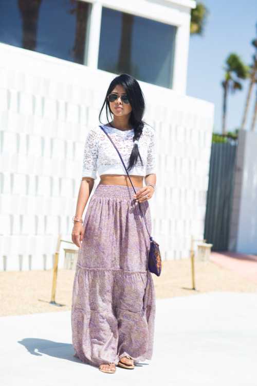 18 Casual and Stylish Maxi Skirt Outfit Ideas for Summ