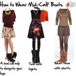 How to Wear Mid-Calf Boots | Fashion, Casual outfits, Cloth
