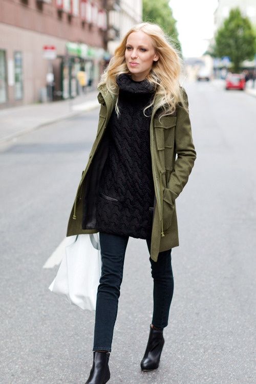 Military Jacket for Women
  Outfit Ideas