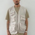 NEW 90S STYLE MULTI-POCKET UTILITY VEST IN CREAM | Vest outfits .