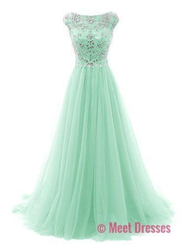 Tulle Prom Dresses,Simple Prom Dress,Prom Gown,Prom Gown,Long .