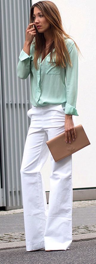 Colors that Go with Seafoam Green Clothes - Outfit Ideas | Fashion .